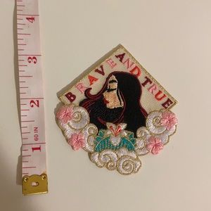 Mulan iron on patch Disney